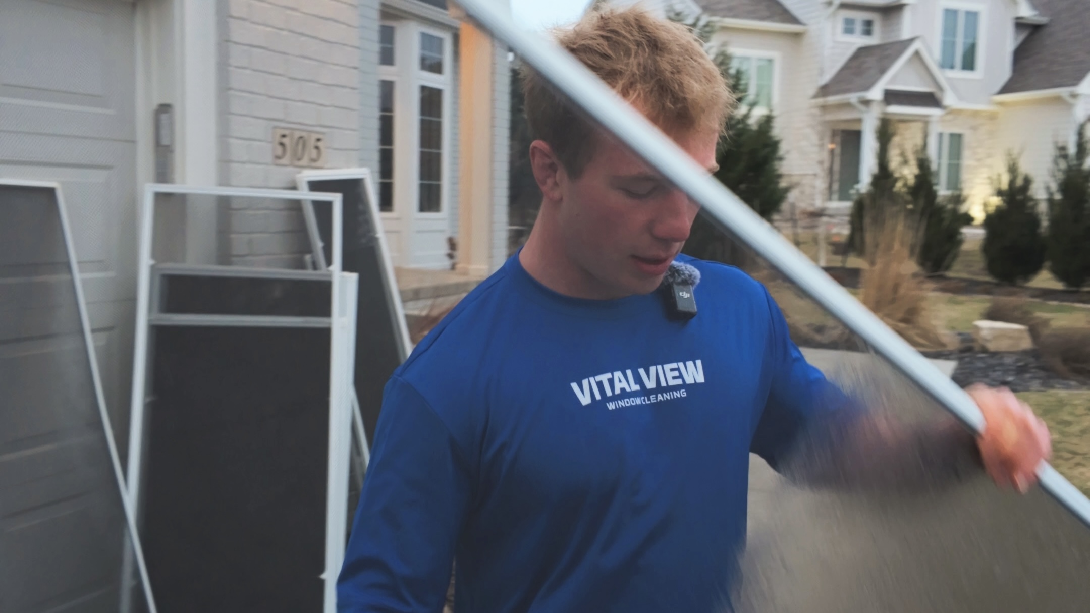 Screen cleaning