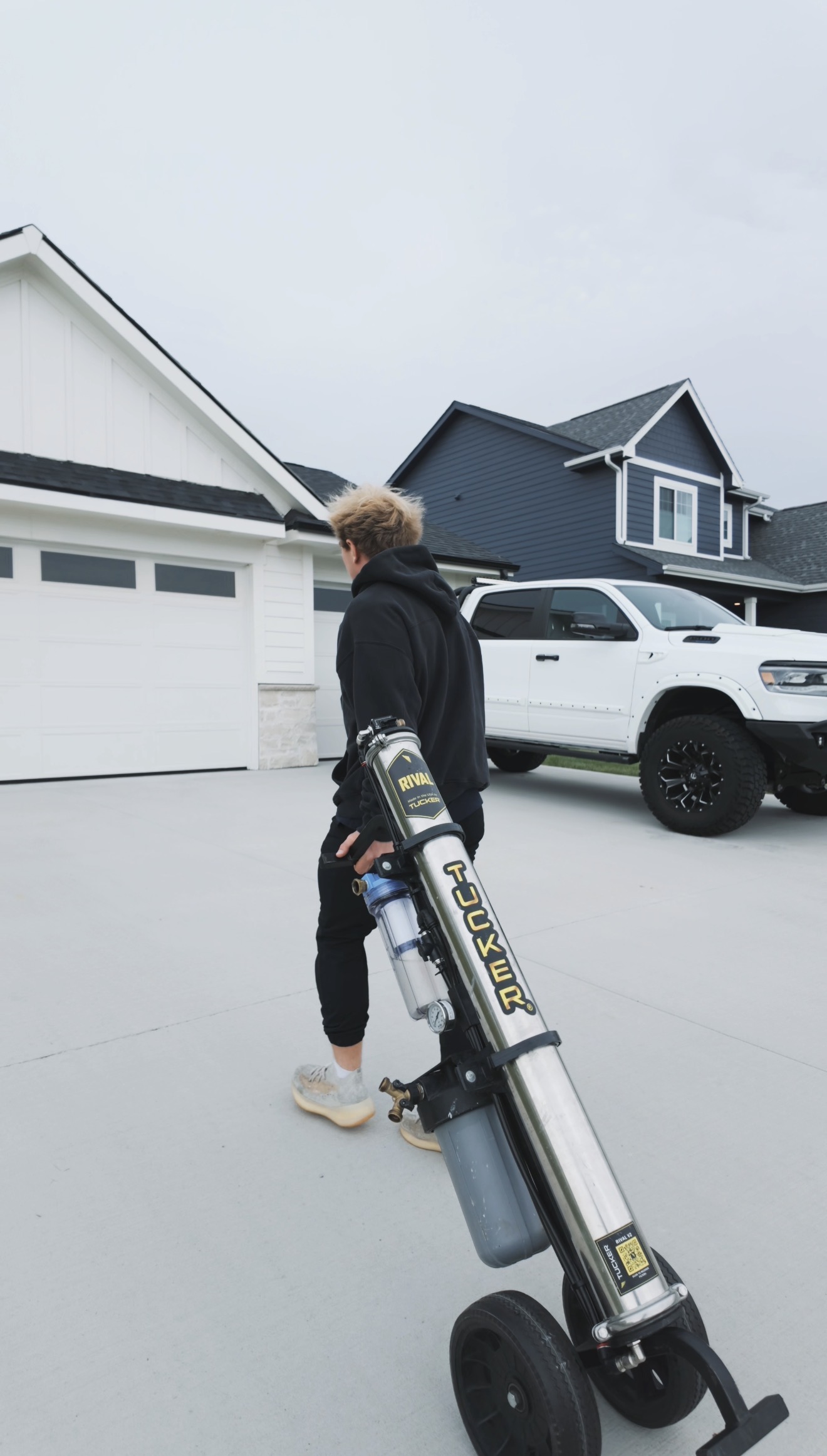 Window cleaning job