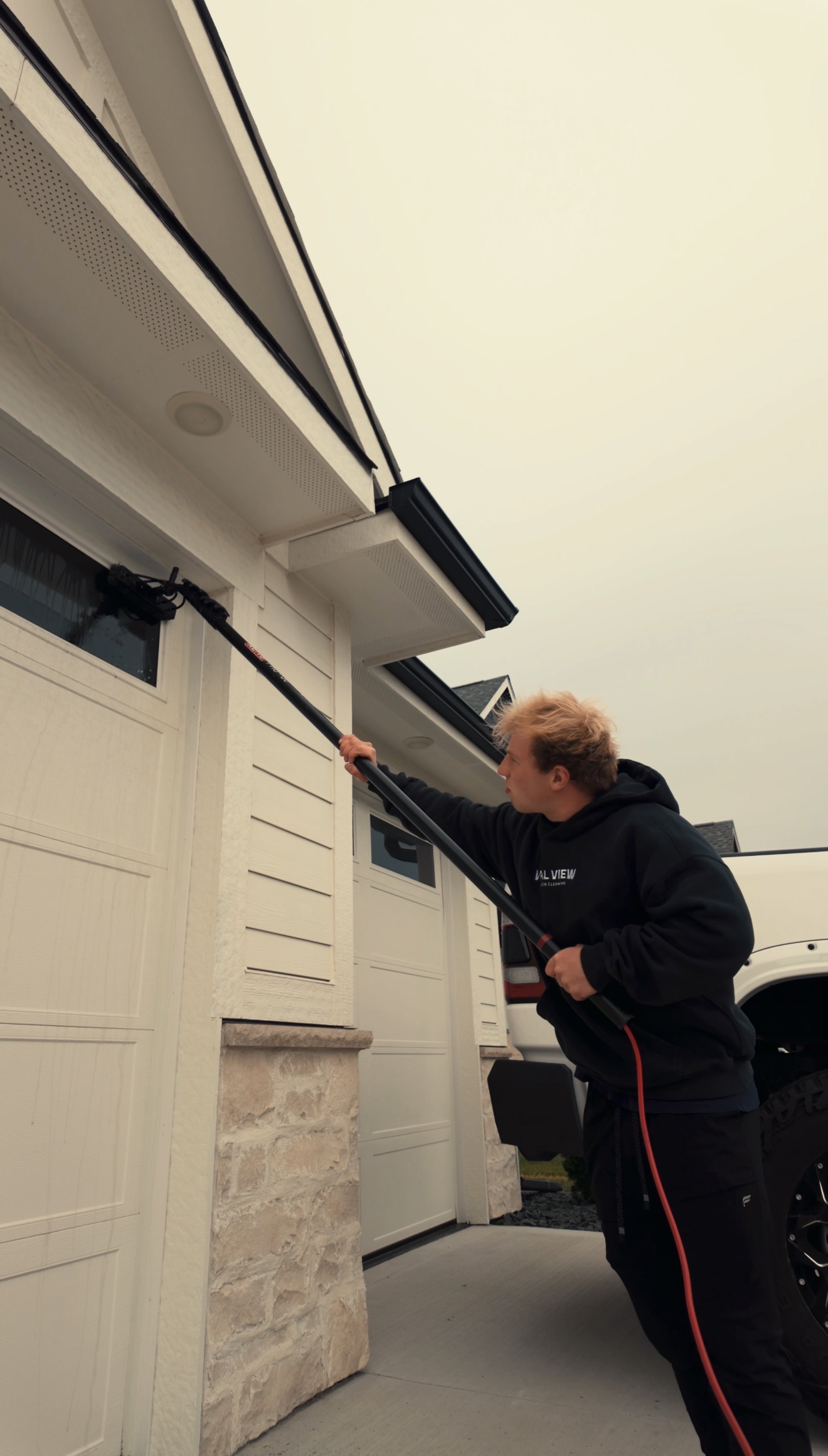 Window cleaning job