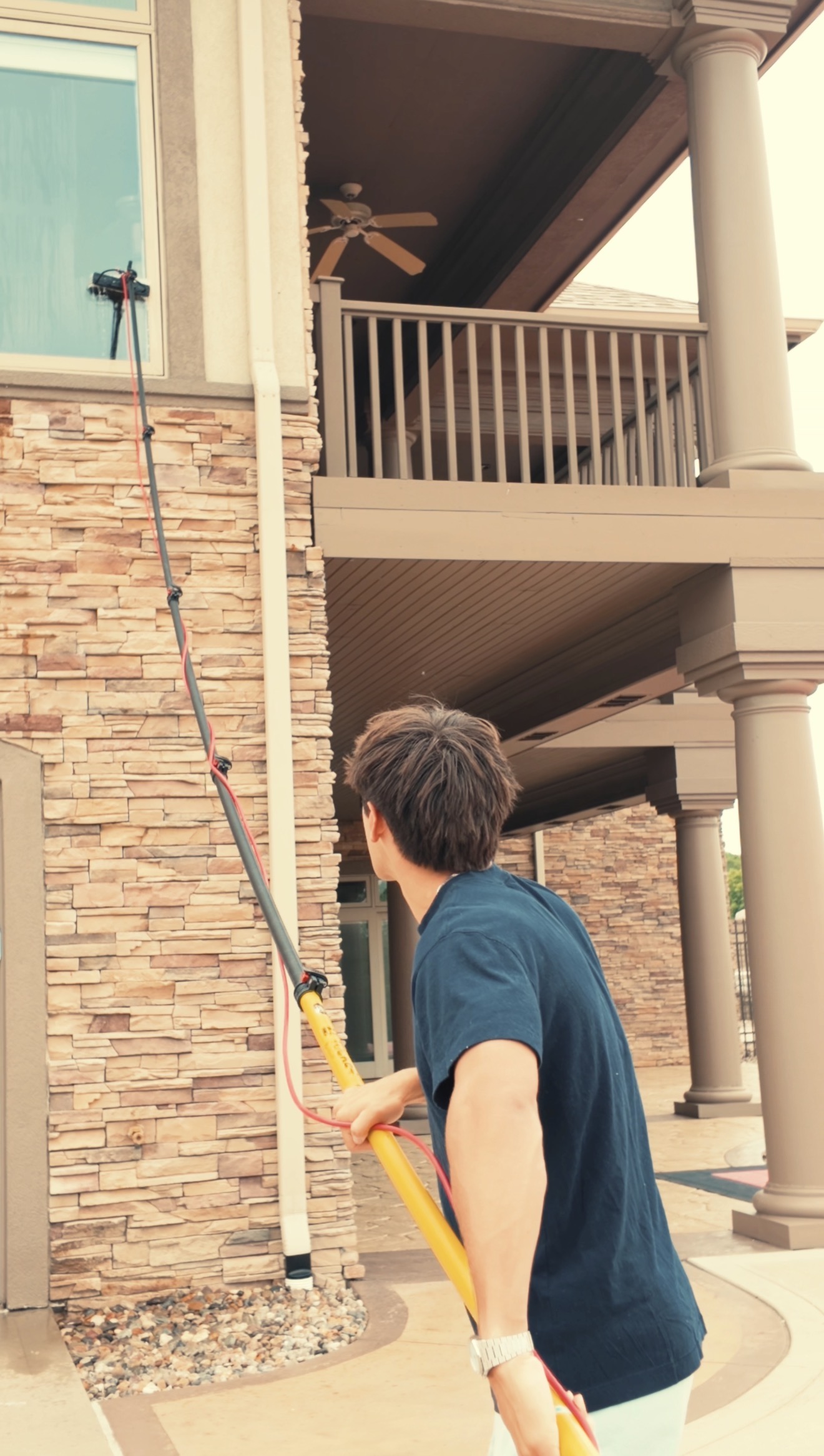 Window cleaning job