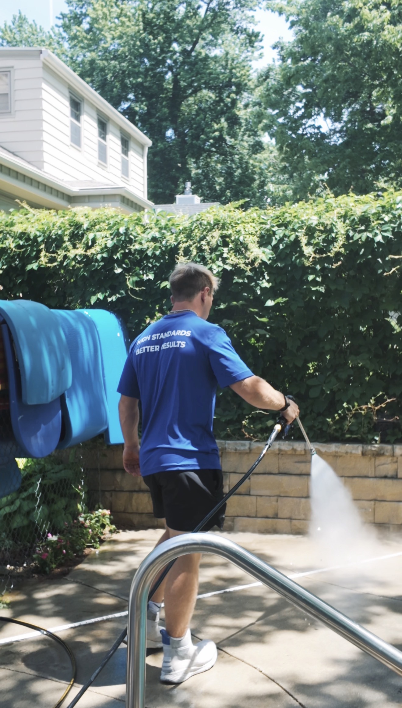 Window cleaning job